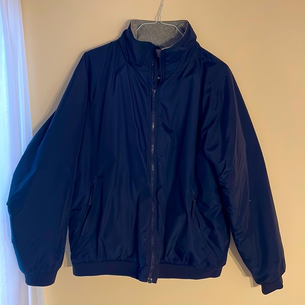 Casual cold season coat.